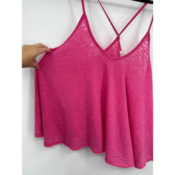 We The Free Pink Sandy Tank Top Sleeveless Relaxed Fit Women's Size Medium NEW - Picture 8 of 11